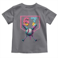 Funny Six Seven Baseball Drip Toddler T Shirt Number 67 Meme Drippy Bats - Wonder Print Shop