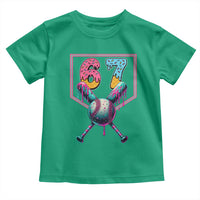 Funny Six Seven Baseball Drip Toddler T Shirt Number 67 Meme Drippy Bats - Wonder Print Shop