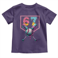 Funny Six Seven Baseball Drip Toddler T Shirt Number 67 Meme Drippy Bats - Wonder Print Shop
