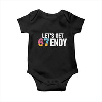 Funny Six Seven 67 Baby Onesie Lets Get Sendy 6 7 Meme Icecream - Wonder Print Shop