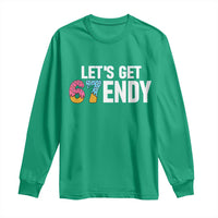 Funny Six Seven 67 Long Sleeve Shirt Lets Get Sendy 6 7 Meme Icecream - Wonder Print Shop
