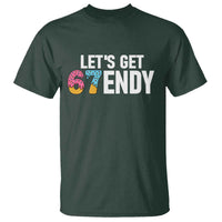 Funny Six Seven 67 T Shirt Lets Get Sendy 6 7 Meme Icecream - Wonder Print Shop