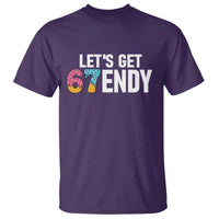Funny Six Seven 67 T Shirt Lets Get Sendy 6 7 Meme Icecream - Wonder Print Shop