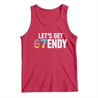 Funny Six Seven 67 Tank Top Lets Get Sendy 6 7 Meme Icecream - Wonder Print Shop