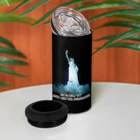 Statue of Liberty Ghost 4 in 1 Can Cooler Tumbler Are We Great Yet Cause I Just Feel Embarrased - Wonder Print Shop