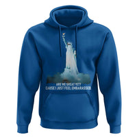 Statue of Liberty Ghost Hoodie Are We Great Yet Cause I Just Feel Embarrased - Wonder Print Shop