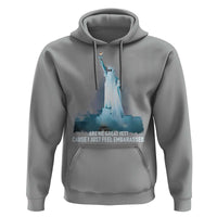 Statue of Liberty Ghost Hoodie Are We Great Yet Cause I Just Feel Embarrased - Wonder Print Shop