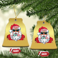Funny Santa Rizz Xmas Christmas Ornament Merry Rizzmas Sigmas Xmas Gen Alpha Middle School - Wonder Print Shop