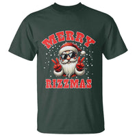 Funny Santa Rizz Christmas T Shirt Merry Rizzmas Claus Funny Xmas - Wonder Print Shop