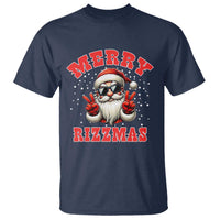 Funny Santa Rizz Christmas T Shirt Merry Rizzmas Claus Funny Xmas - Wonder Print Shop