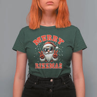 Funny Santa Rizz Christmas T Shirt For Women Merry Rizzmas Claus Funny Xmas - Wonder Print Shop