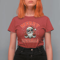 Funny Santa Rizz Christmas T Shirt For Women Merry Rizzmas Claus Funny Xmas - Wonder Print Shop