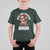 Funny Dabbing Santa Rizz Christmas T Shirt For Kid Rizz The Season Bruh Xmas Lights - Wonder Print Shop