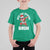 Funny Dabbing Santa Rizz Christmas T Shirt For Kid Rizz The Season Bruh Xmas Lights - Wonder Print Shop