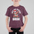 Funny Dabbing Santa Rizz Christmas T Shirt For Kid Rizz The Season Bruh Xmas Lights - Wonder Print Shop