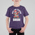 Funny Dabbing Santa Rizz Christmas T Shirt For Kid Rizz The Season Bruh Xmas Lights - Wonder Print Shop