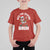 Funny Dabbing Santa Rizz Christmas T Shirt For Kid Rizz The Season Bruh Xmas Lights - Wonder Print Shop
