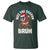 Funny Dabbing Santa Rizz Christmas T Shirt Rizz The Season Bruh Xmas Lights - Wonder Print Shop