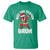Funny Dabbing Santa Rizz Christmas T Shirt Rizz The Season Bruh Xmas Lights - Wonder Print Shop