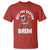 Funny Dabbing Santa Rizz Christmas T Shirt Rizz The Season Bruh Xmas Lights - Wonder Print Shop