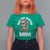 Funny Dabbing Santa Rizz Christmas T Shirt For Women Rizz The Season Bruh Xmas Lights - Wonder Print Shop