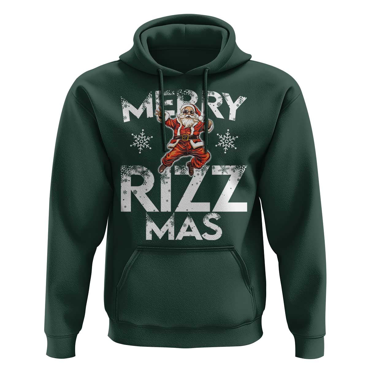Funny Santa Rizz Christmas Hoodie Merry Rizz Mas Cool