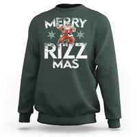 Funny Santa Rizz Christmas Sweatshirt Merry Rizz Mas Cool - Wonder Print Shop