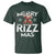 Funny Santa Rizz Christmas T Shirt Merry Rizz Mas Cool - Wonder Print Shop
