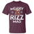 Funny Santa Rizz Christmas T Shirt Merry Rizz Mas Cool - Wonder Print Shop