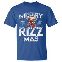 Funny Santa Rizz Christmas T Shirt Merry Rizz Mas Cool - Wonder Print Shop