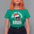 Funny Rizz Christmas Raccoon T Shirt For Women Rizz The Season Bruh Santa Hat - Wonder Print Shop