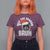 Funny Rizz Christmas Raccoon T Shirt For Women Rizz The Season Bruh Santa Hat - Wonder Print Shop