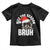 Funny Rizz Christmas Raccoon Toddler T Shirt Rizz The Season Bruh Santa Hat