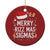 Funny Santa Rizz Xmas Christmas Ornament Merry Rizzmas Sigmas - Wonder Print Shop