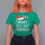 Funny Santa Rizz Christmas T Shirt For Women Merry Rizzmas Sigmas - Wonder Print Shop