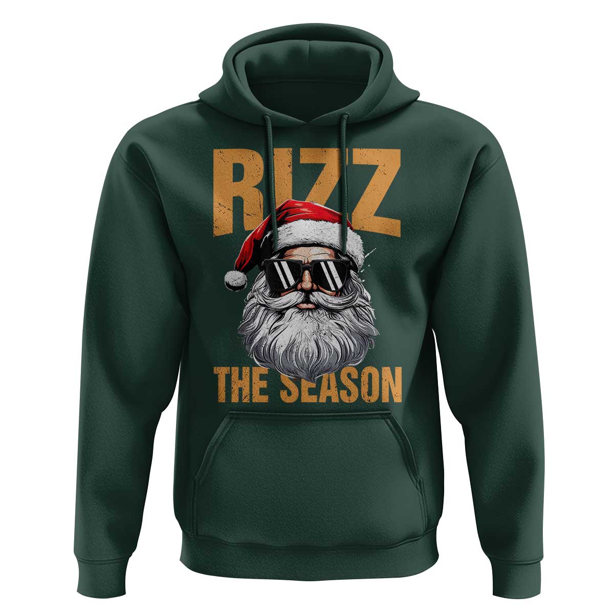 Funny Santa Rizz Christmas Hoodie Rizz The Season