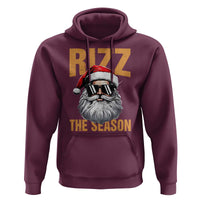 Funny Santa Rizz Christmas Hoodie Rizz The Season