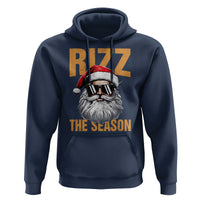 Funny Santa Rizz Christmas Hoodie Rizz The Season