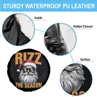 Funny Santa Rizz Christmas Spare Tire Cover Rizz The Season