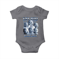 Funny Tuff Baby Meme Baby Onesie Say You Swear Viral AI Niche Baby Holding Back Laugh - Wonder Print Shop
