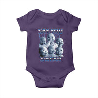 Funny Tuff Baby Meme Baby Onesie Say You Swear Viral AI Niche Baby Holding Back Laugh - Wonder Print Shop