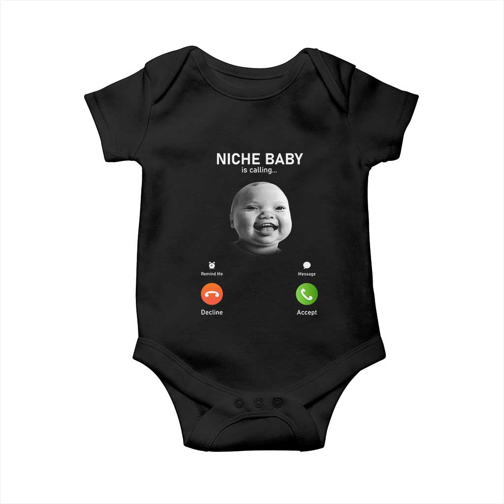 Funny Tuff Baby Meme Baby Onesie Tell ‘Em Son AI Niche Baby Motion Holding Laugh - Wonder Print Shop
