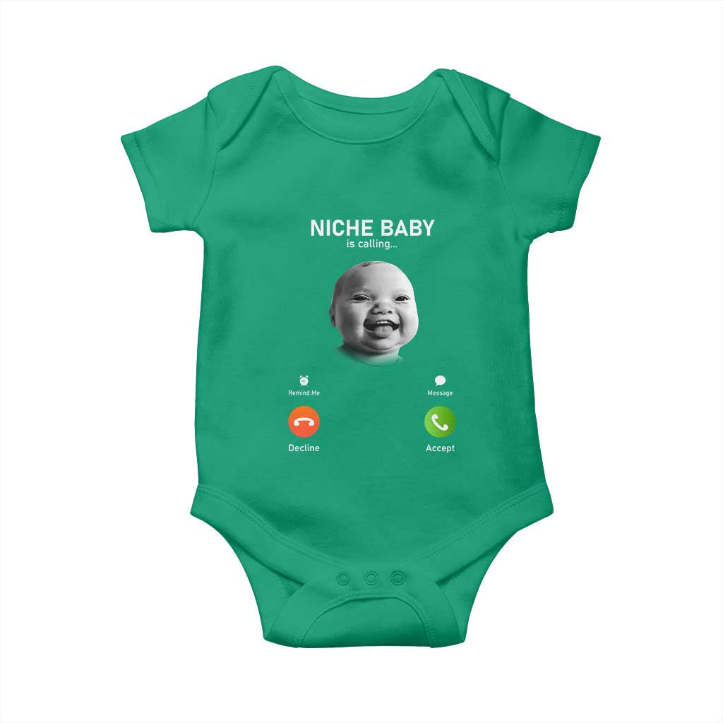 Funny Tuff Baby Meme Baby Onesie Tell ‘Em Son AI Niche Baby Motion Holding Laugh - Wonder Print Shop