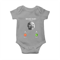 Funny Tuff Baby Meme Baby Onesie Tell ‘Em Son AI Niche Baby Motion Holding Laugh - Wonder Print Shop