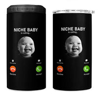 Funny Tuff Baby Meme 4 in 1 Can Cooler Tumbler Tell ‘Em Son AI Niche Baby Motion Holding Laugh - Wonder Print Shop