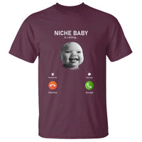 Funny Tuff Baby Meme T Shirt Tell ‘Em Son AI Niche Baby Motion Holding Laugh - Wonder Print Shop
