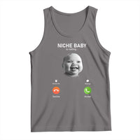 Funny Tuff Baby Meme Tank Top Tell ‘Em Son AI Niche Baby Motion Holding Laugh - Wonder Print Shop