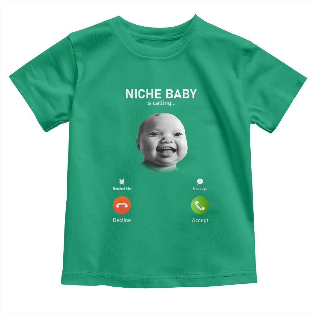 Funny Tuff Baby Meme Toddler T Shirt Tell ‘Em Son AI Niche Baby Motion Holding Laugh - Wonder Print Shop