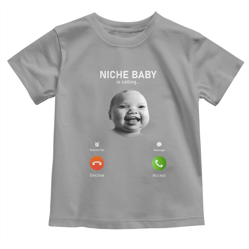 Funny Tuff Baby Meme Toddler T Shirt Tell ‘Em Son AI Niche Baby Motion Holding Laugh - Wonder Print Shop