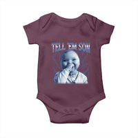 Funny Giggling Niche Baby Is Calling Baby Onesie Tuff Baby AI Laughing Gen Alpha Meme - Wonder Print Shop